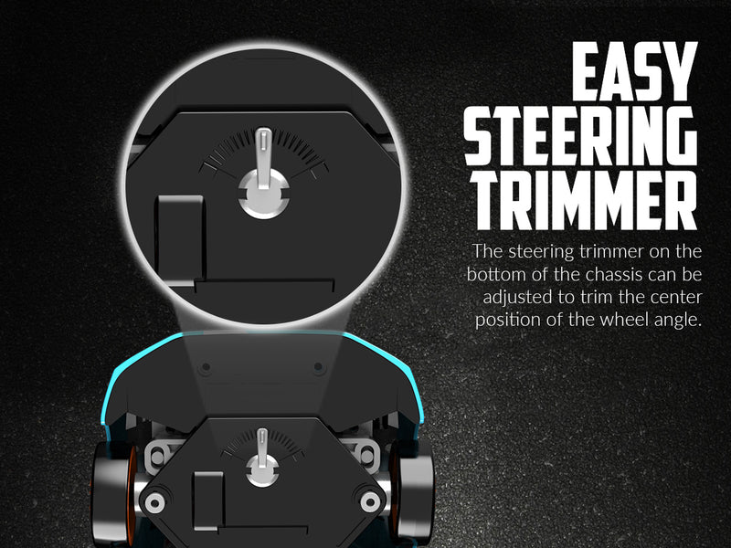 RACENT Drift King: 1:24 4WD RC, 10MPH, LED Lights