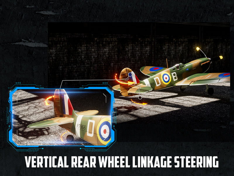 (PRE SALE)VOLANTEXRC 500MM Spitfire 4CH Brushless High Speed 76805