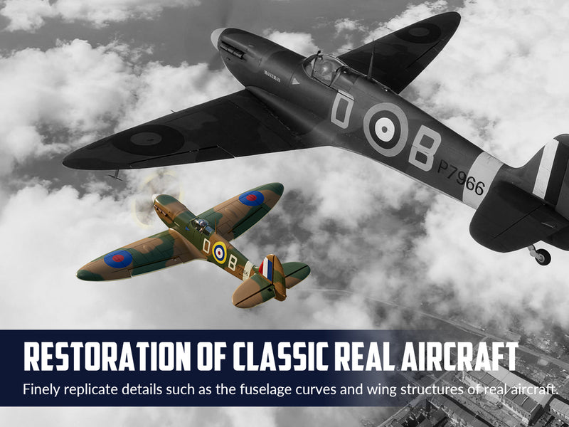 (PRE SALE)VOLANTEXRC 500MM Spitfire 4CH Brushless High Speed 76805