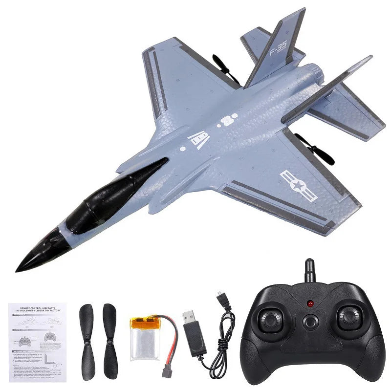 FX635 2CH Model RC Aircraft Fixed Wing F35 Fighter--EXHOBBY