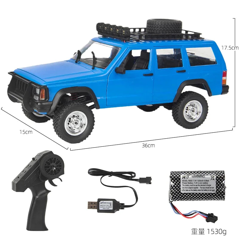 1/12 MN78 RC CAR 2.4G Full Scale Cherokee 4WD Climbing Car 1/12 MN78 RC CAR 2.4G Full Scale Cherokee 4WD Climbing Car