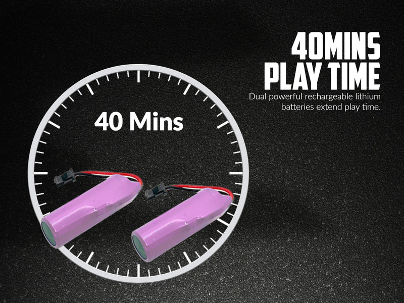 RACENT Blaze Racer: 1:24 Scale RC, 10MPH, LEDs, Drift