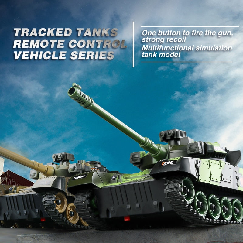 RC Tank Military War Battle United States M1 Leopard 2