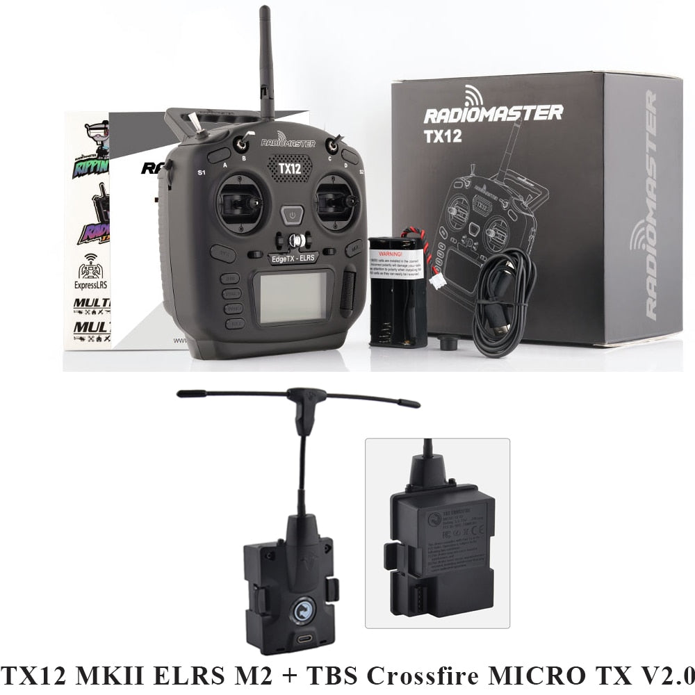 RadioMaster TX12 MKII 16ch EDGETX Remote Control Transmitter