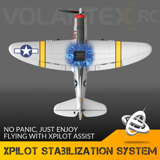 VOLANTEXRC P47 Thunderbolt (76116) PNP without Radio, Battery & Charger-EXHOBBY LIMITED.