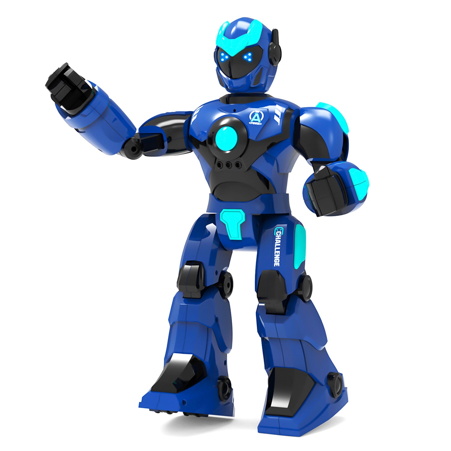 STEMTRON Robot de control remoto inteligente controlado por voz inteligente para niños (Azul)