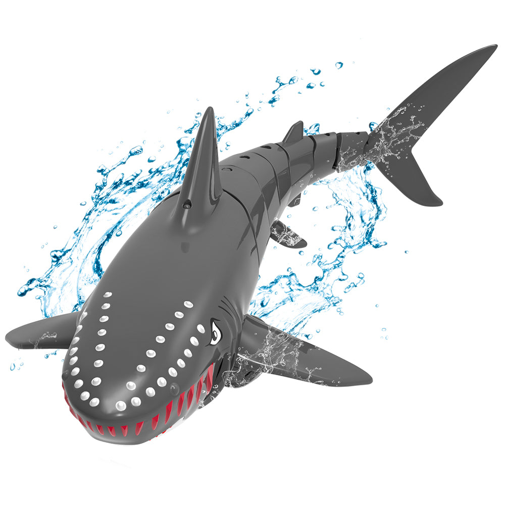 VOLANTEXRC Control Remoto Tiburón Juguetes para Piscina 2.4GHZ RC Shark RC Barcos Gran Regalo