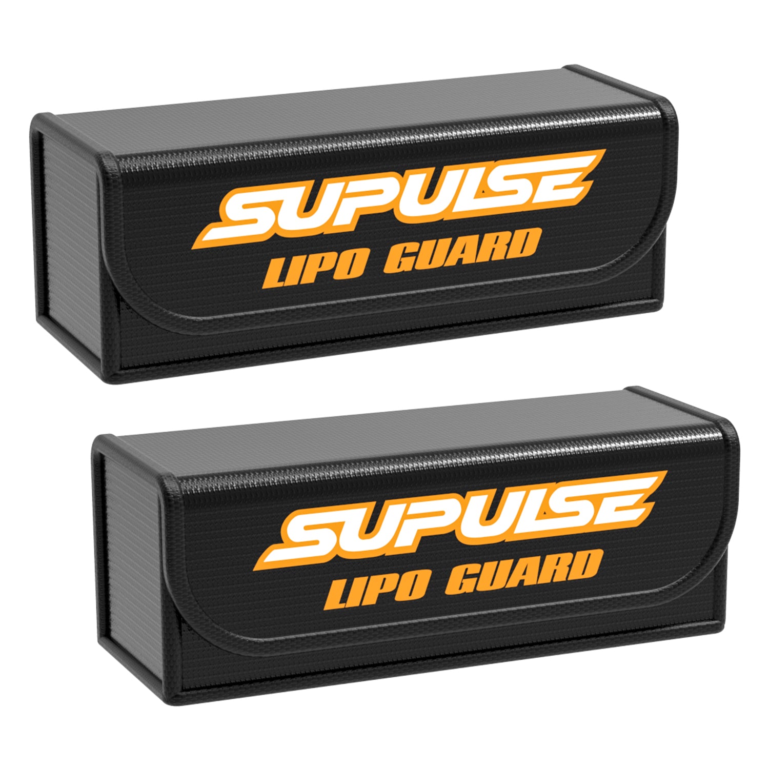 SUPULSE 2pcs Bolsa de almacenamiento Lipo ignífugo a prueba de explosiones para carga y almacenamiento de batería