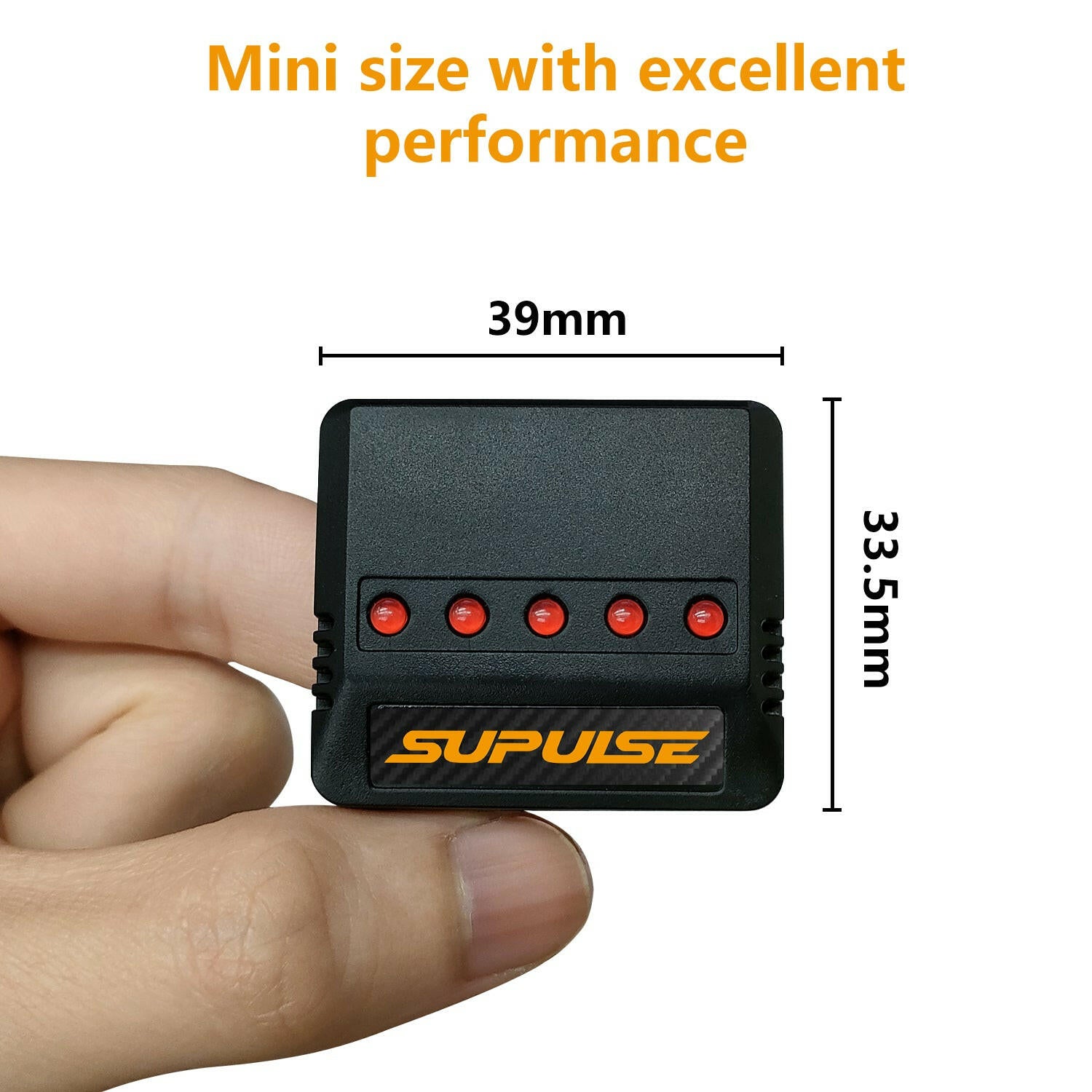 SUPULSE 5-in-1 Lipo Battery Charger 3.7V 1S 1 Cell Micro 5 Ports Compact Charger - EXHOBBY