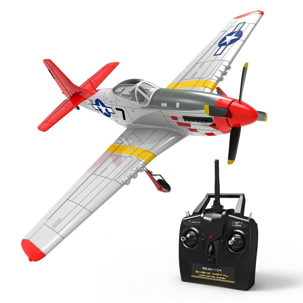 Hélice Para Avión RC Volantex P51 Mustang 750 Mm - Repuesto Para Modelo 768-1, Aerodinámica Y Duradera