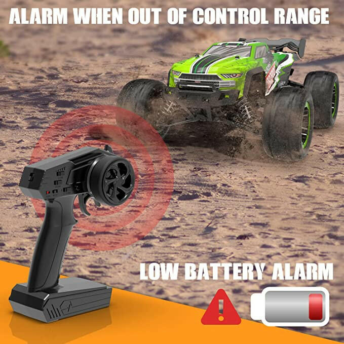 1:14 Scale All Terrain RC Cars, High Speed 4WD Remote Control Car with  Rechargeable Batteries, 4X4 Off Road Monster RC Truck, 2.4GHz Electric  Vehicle