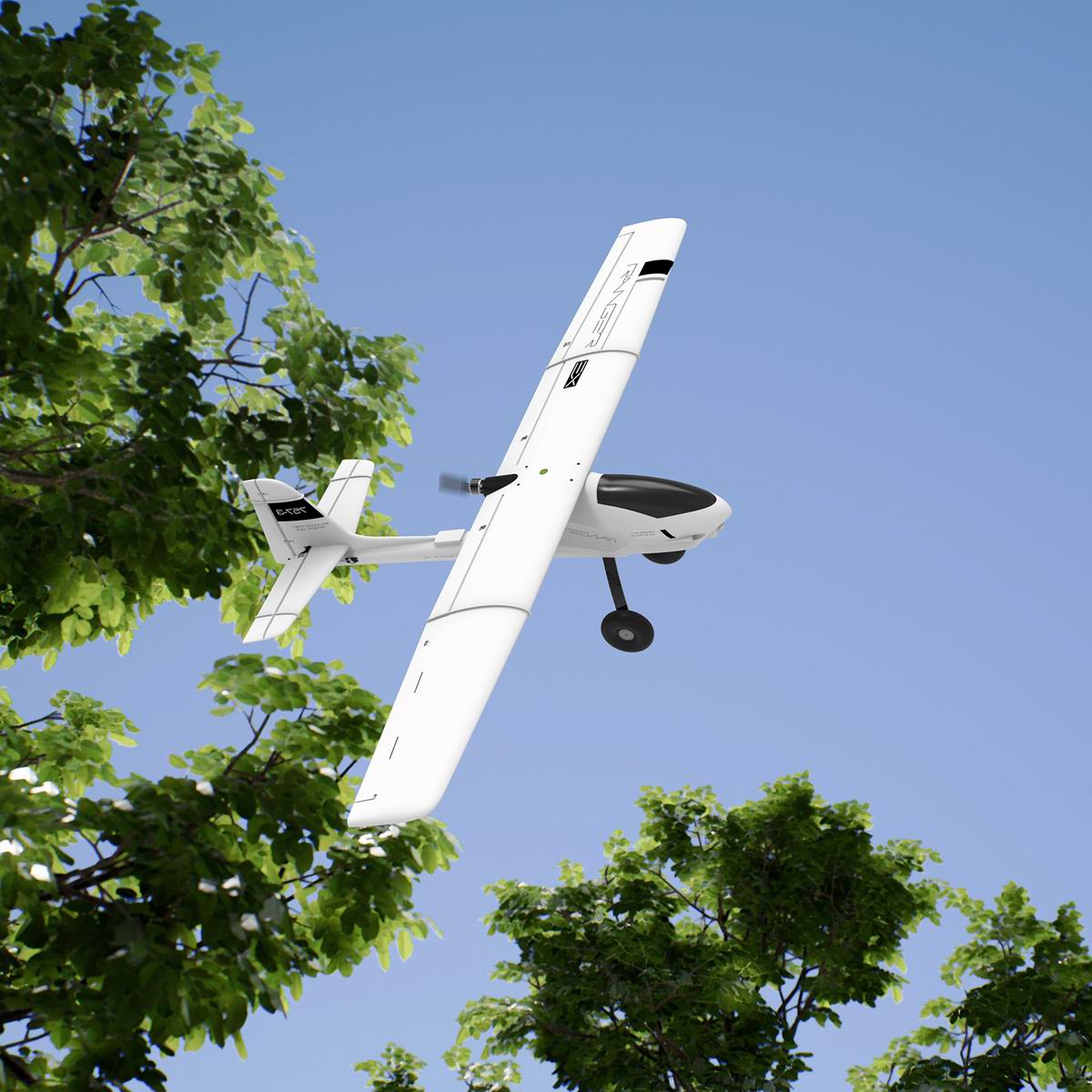VOLANTEXRC FPV Remote Control Airplane with 2000m Winspan, Electric Radio Control Glider Aircraft FPV Ranger EX for Adults (757-3 PNP).