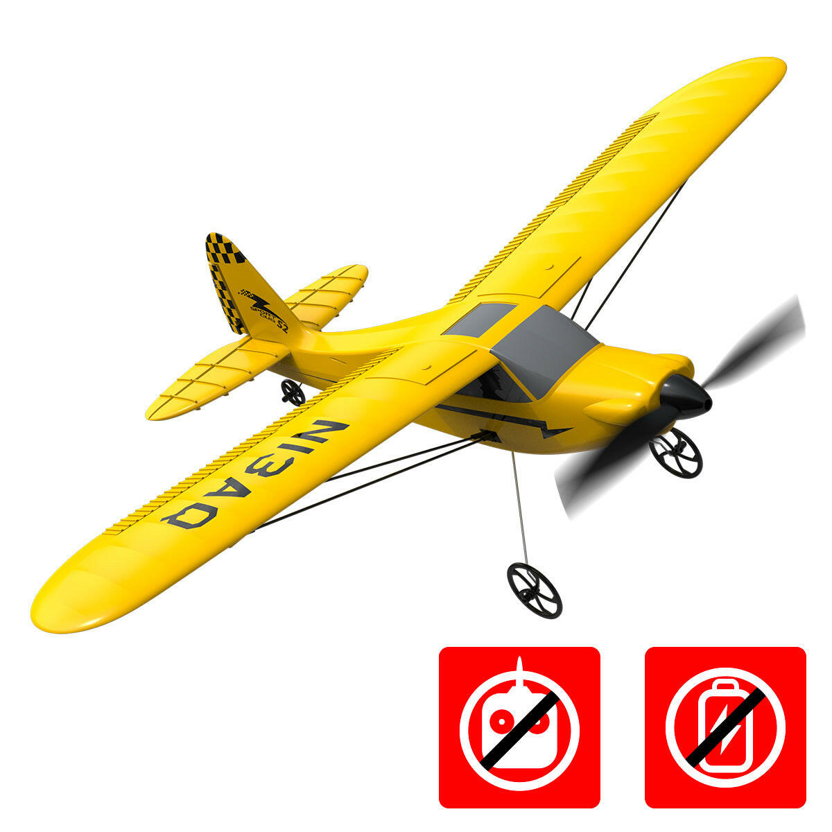 Copy of VOLANTEXRC 3CH Sport Cub S2 Remote Control Airplane for Beginners with Xpilot Stabilizer Easy to Fly (761-14) PNP.