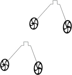 2 juegos de tren de aterrizaje para control remoto Aircraf Sport Cub 400mm