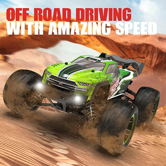 RACENT 1:16 Tornado 30MPH Alta velocidad 4WD 2.4 GHz RC Monster Truck (785-7)
