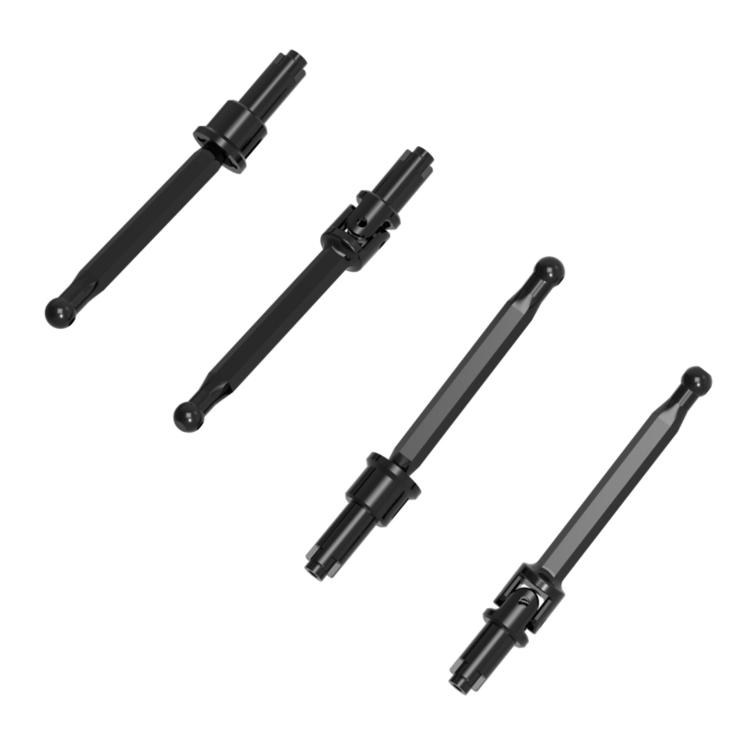 Front & Rear Drive Shaft Set for 1/16 Remote Control Truck Crossy / Sand Storm / Tornado