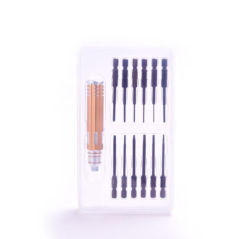 12-in-1 RC Hobby Tool Kit - S2 Steel Screwdrivers For SCX24, TRX4M, Drones & Models