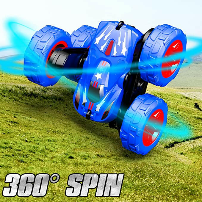 STEMTRON 360°Flips Double Sided Rotating RC Stunt Car K-03.