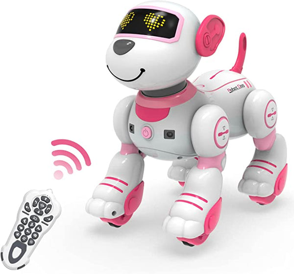 Top Race Remote Control Robot Dog Toy for Kids, Interactive & Smart Da