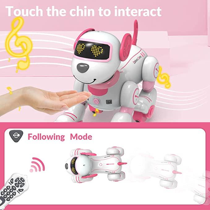 Computer Programmable Toy Programmable Remote Control Robot Dog Toy- EXHOBBY
