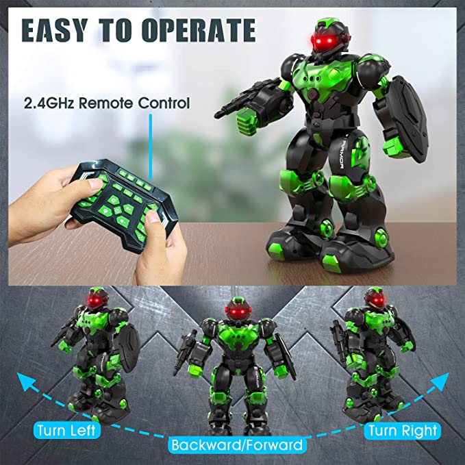 STEMTRON Intelligent Programmable Remote Control Robot Toy for Kids.