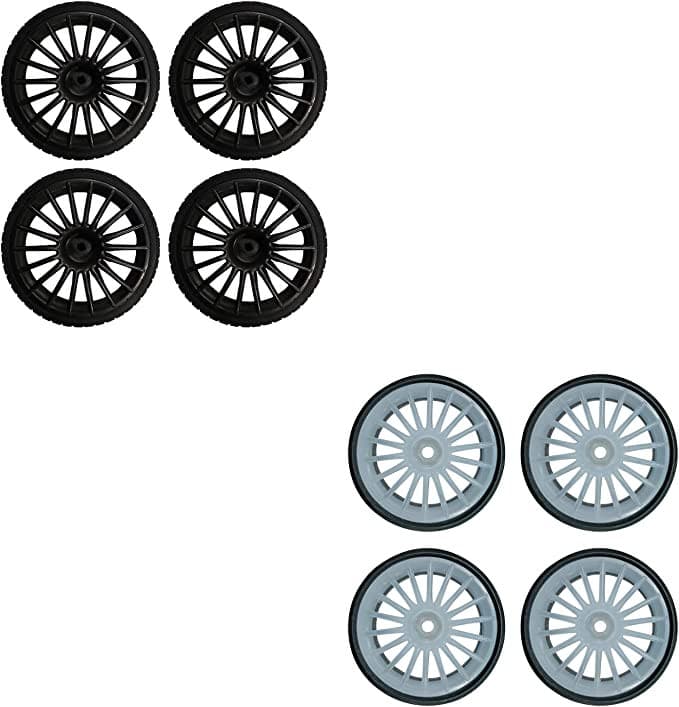 4 Pieces Car Wheels and 4 Pieces Drifting Wheels for RC Drfiting Car 1/14.