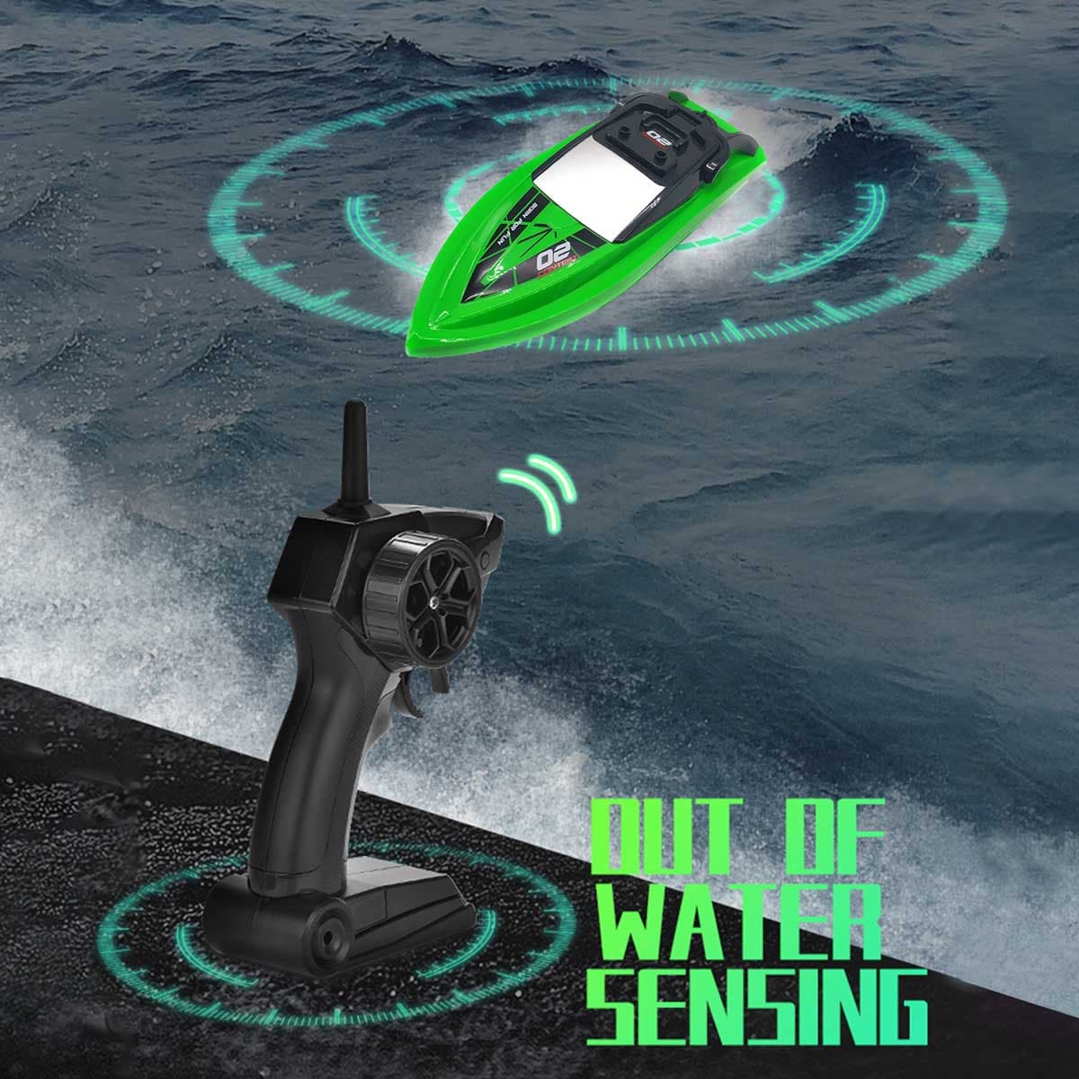 VOLANTEXRC Remote Control Boats with Improved Waterproof Design (H113) - EXHOBBY