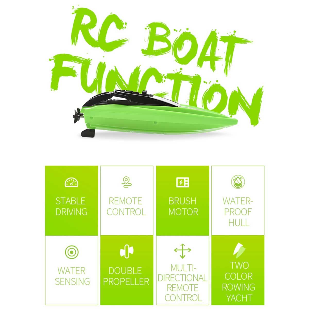 VOLANTEXRC Remote Control Boats with Improved Waterproof Design (H113) - EXHOBBY