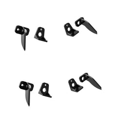 4 aletas de agua, 4 lengüetas de ajuste (2 juegos) para RC Boat Vector 30 y Vector XS