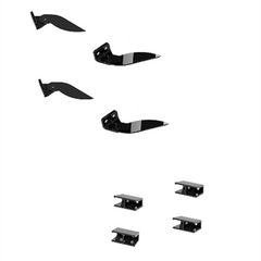 4 aletas de agua, 4 lengüetas de ajuste para RC Boat Vector S